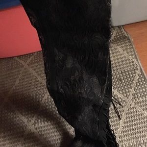 Knee High Lace Up Tie Boots Brand New Size 6